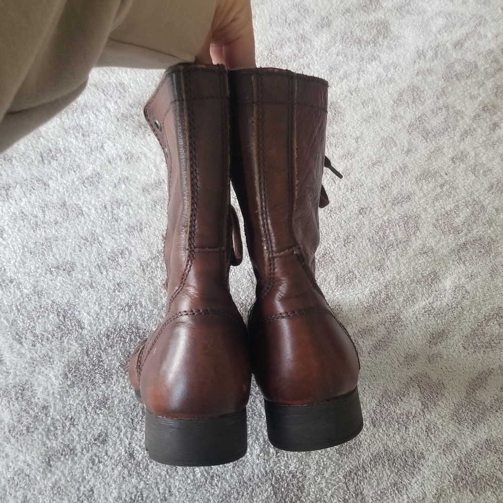 Steve Madden Fall Brown Combat boots - Picture 6 of 8